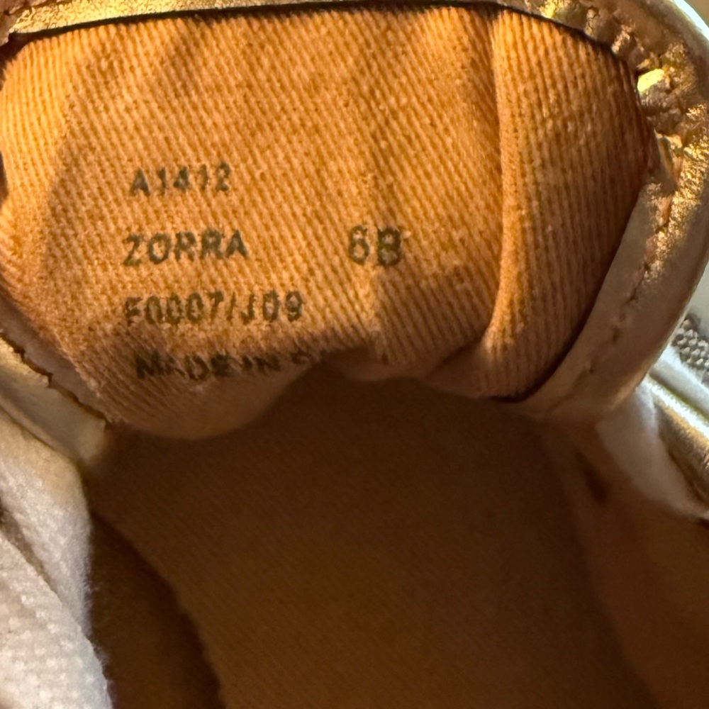 Coach Zorra Sneakers Gold Women’s‎ Size 6B - Picture 7 of 7